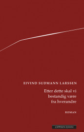 After this, we will always be apart av Eivind Sudmann Larssen (Innbundet)