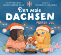 Omslag - Den vesle dachsen feirer jul
