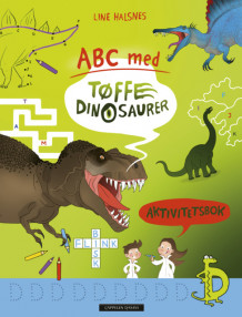 ABC med Tøffe dinosaurer av Line Halsnes (Heftet)